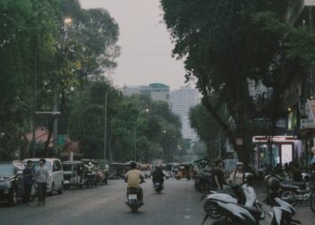 The street next to the National Museum Expat Life in CambodiaRaining Season in Cambodia